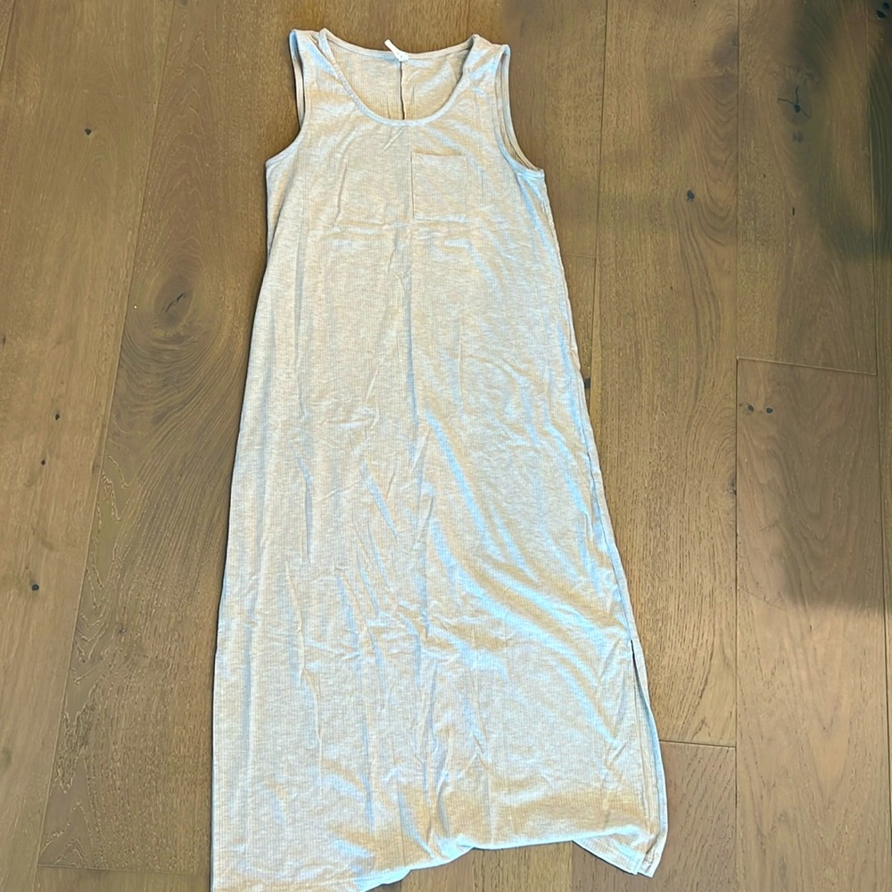 Maternity maxi dress